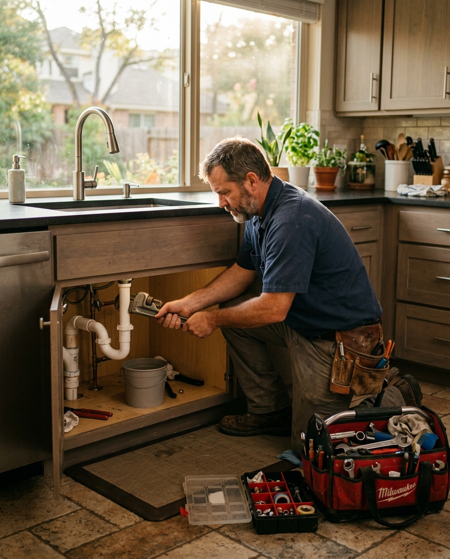 Bluebonnet Septic, LLC team at work